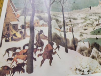 Hunters in the Snow by Bruegel Giclee on Canvas