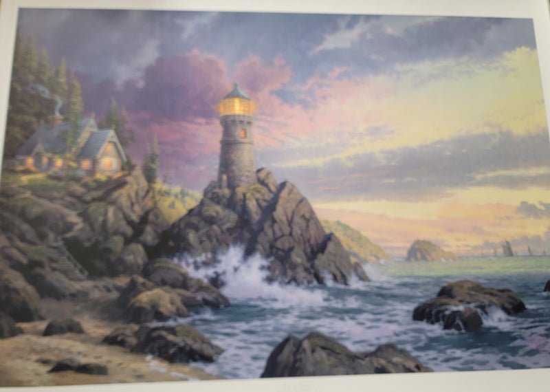 Rock of Salvation by Thomas Kinkade Limited Edition