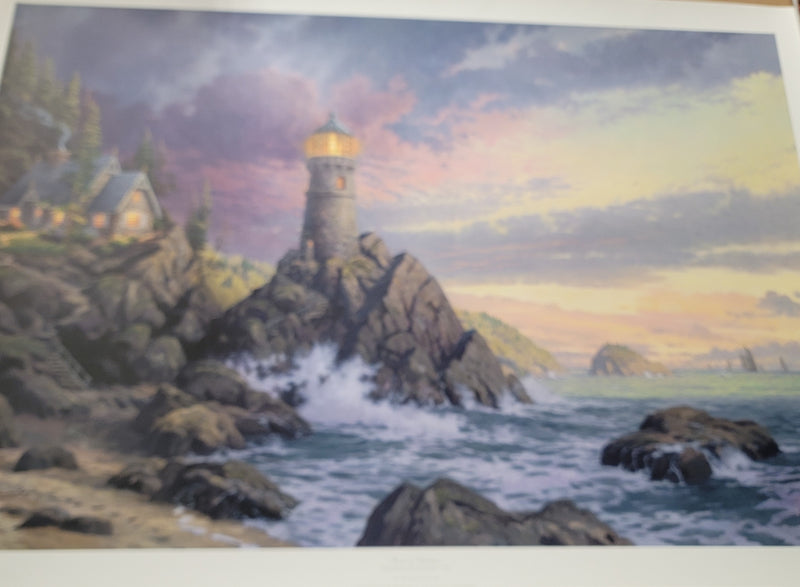 Rock of Salvation by Thomas Kinkade Limited Edition