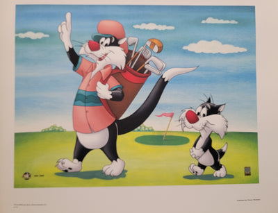 #1 Golfer Warner Brothers Studios Giclee