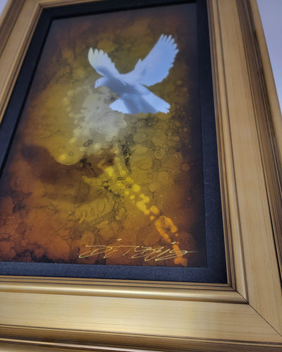 Heaven's Dove by Chris Derubeis Mixed Media