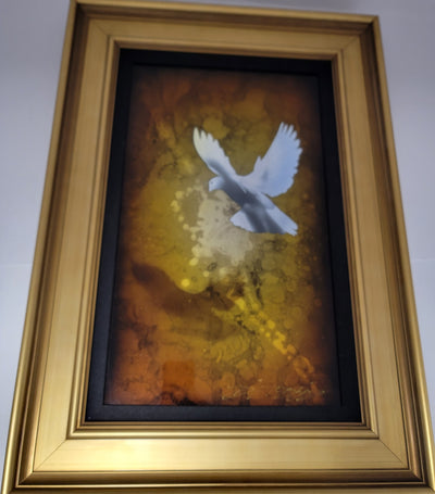 Heaven's Dove by Chris Derubeis Mixed Media