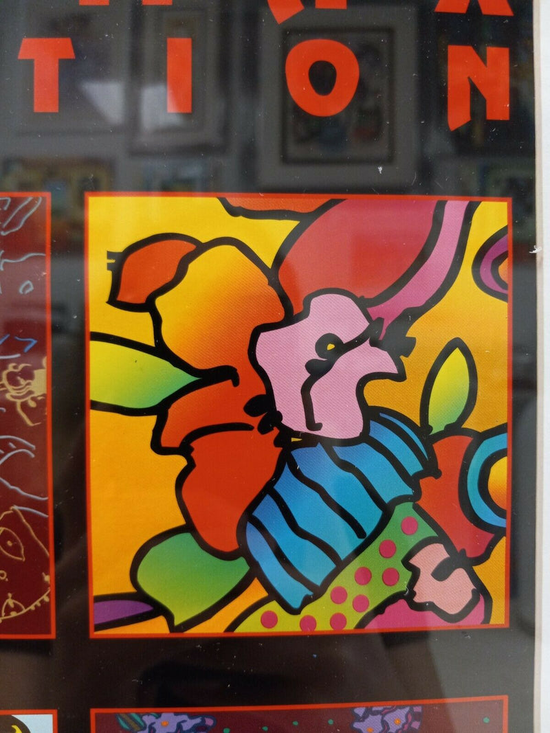 Peter Max Memorabilia: Peter Max Poster (Hand Signed by Peter Max)