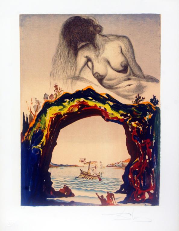 Siren by Salvador Dali Hand Signed